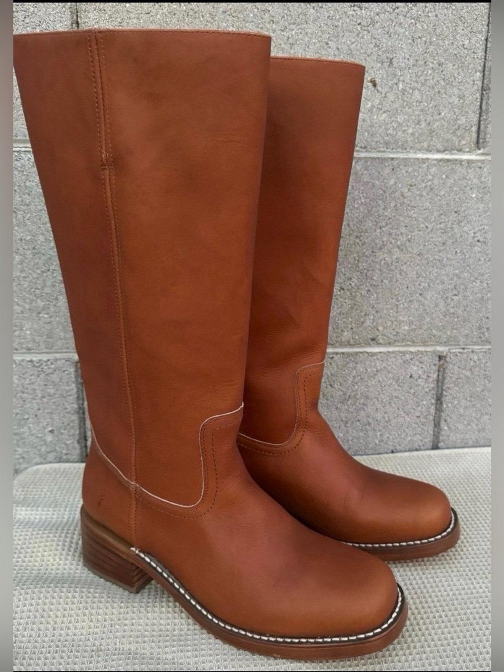 FRYE CAMPUS 14L WOMEN BOOTS SADDLE BROWN SIZE 9.5